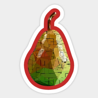 Pear Sticker